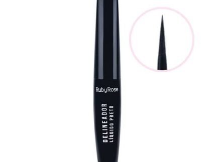 Delineador Líquido Preto Ruby Rose