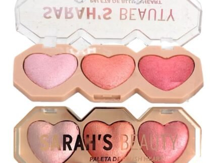 Paleta De Blush Heart - Sarah's Beauty Cor A
