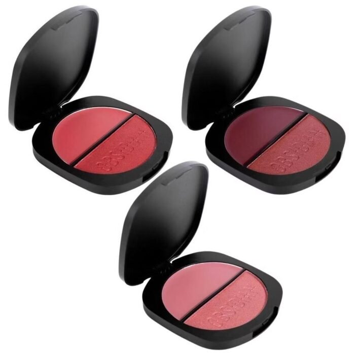 Kit Blush Duo Gemini Com 6 7,9g - Obsidian Ruby Rose - Imagem 1