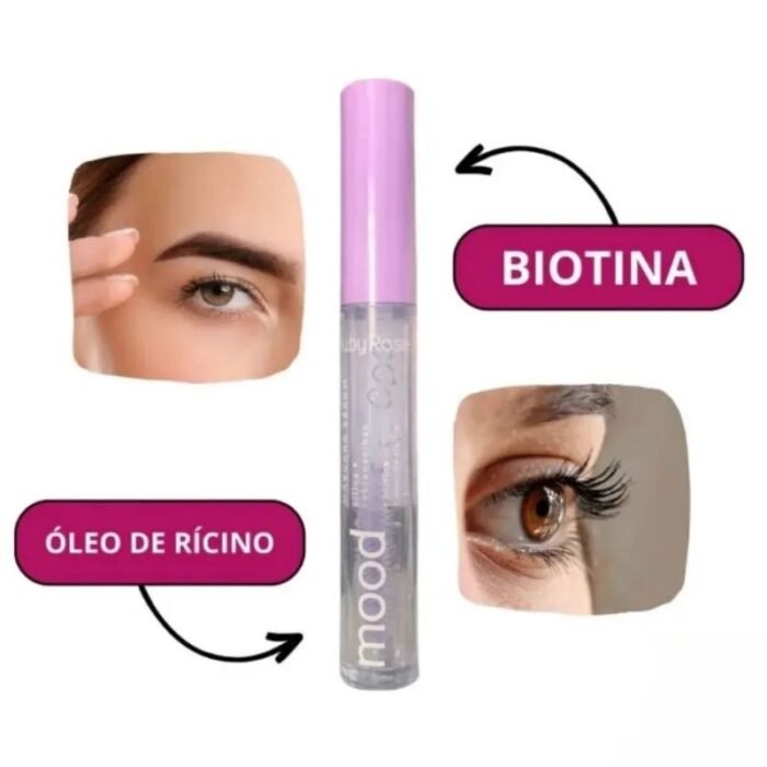Máscara Sérum Cílios e Sobrancelhas Mood Incolor Ruby Rose - Imagem 3
