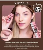 Máscara de Cílios Vizzela Big No Panda Brown - Imagem 3