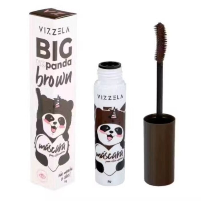 Máscara de Cílios Vizzela Big No Panda Brown - Imagem 1