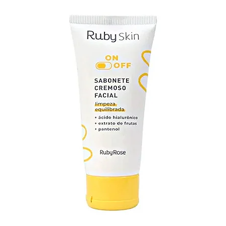 Sabonete Cremoso Limpeza Facial On Off - Ruby Rose - Imagem 1