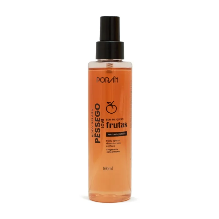 Body Splash Poran - Pêssego Love 160ml - Imagem 1