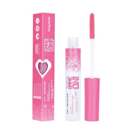 Gel Incolor Cílios + Sobrancelhas Game On - Ruby Rose