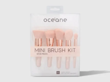 Mini Kit Com 5 Pincéis Mini Brush Kit - Océane