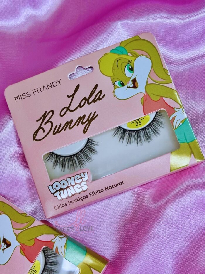 Cílios Postiços 3D Lola Bunny Looney Tunes - Miss Frandy - Imagem 4