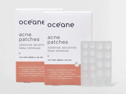 Acne Patches 22un  Adesivos Secativos Para Espinhas com Ácido Salicílico - Océane