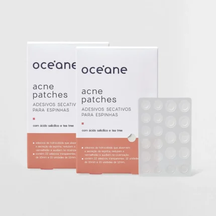 Acne Patches 22un  Adesivos Secativos Para Espinhas com Ácido Salicílico - Océane
