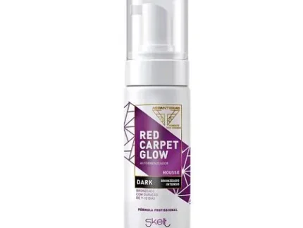 Autobronzeador Mousse Skelt – Dark Red Carpet Glow 140ml