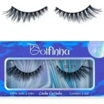 Cílios Postiços Naturais Mink – Linha Gatinha GL01 Preto D (1 Par)