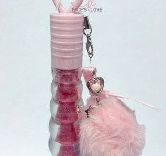 Lip Oil Mágico com Chaveiro Pompom – Bobbi Rara