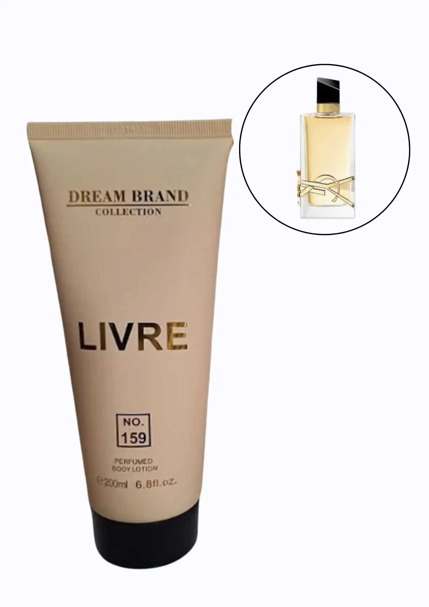 Hidratante Dream Brand 159 - Inspirado Libre YSL (200ml) - Imagem 1