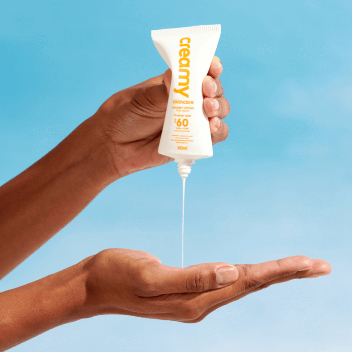 Protetor Solar FPS 60 Watery Lotion – Creamy - Imagem 3