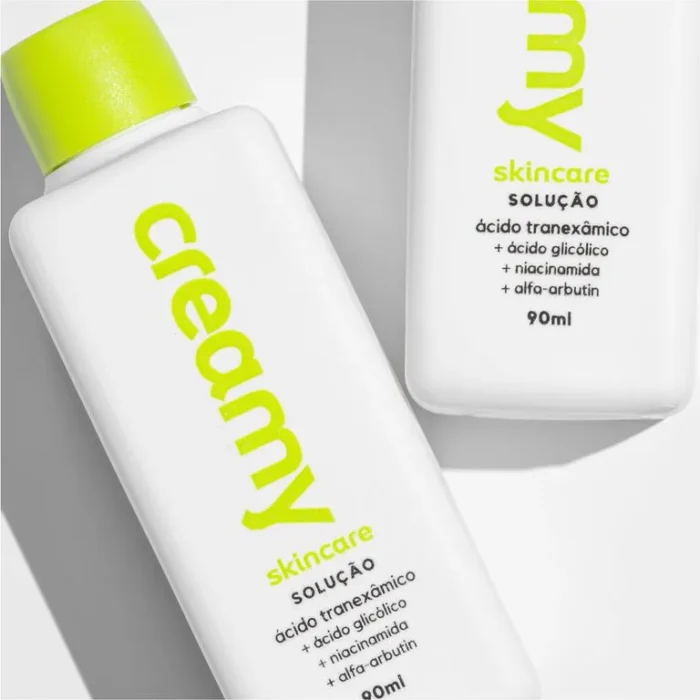 Tônico Clareador Facial – Ácido Tranexâmico (Creamy) - Imagem 3