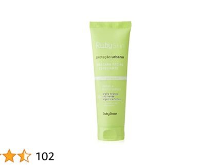 Máscara Facial + Esfoliante Proteção Urbana Ruby Skin – Ruby Rose 50 g