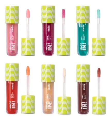 Gloss Labial Ginga – Melu Made In! (Ruby Rose, 4 ml)