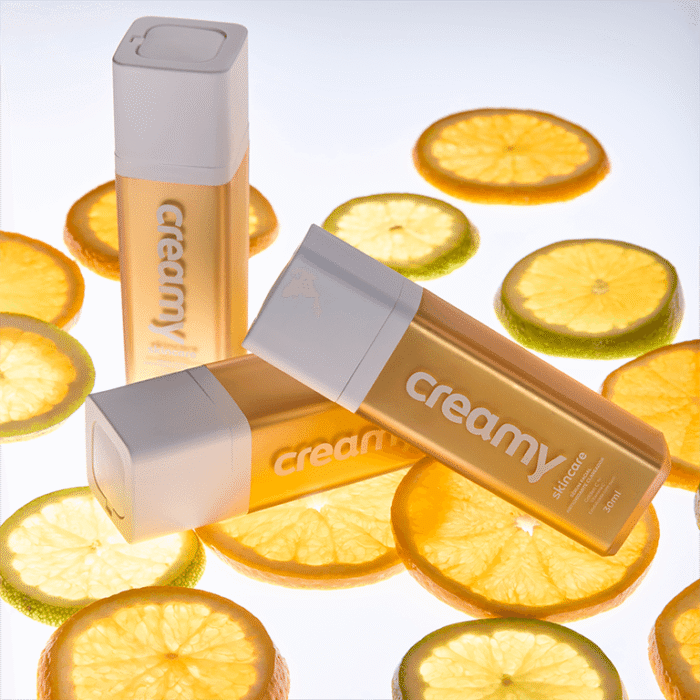 Sérum Facial Antioxidante Clareador – Vitamina C Gold Pura (Creamy) - Imagem 3