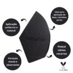 Esponja de Maquiagem Midnight Ruby Rose - Imagem 2