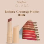 Batom Creamy Matte Glass Ruby Rose