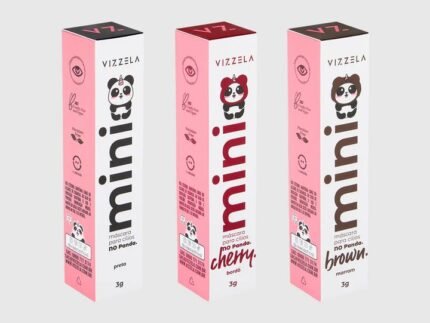 Kit 3 Mini Máscaras No Panda (Cherry, Brown, Preto) – Vizzela