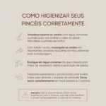Pro Series 01 Pincel de Maquiagem Duplo para Rosto - Mascavo - Imagem 5