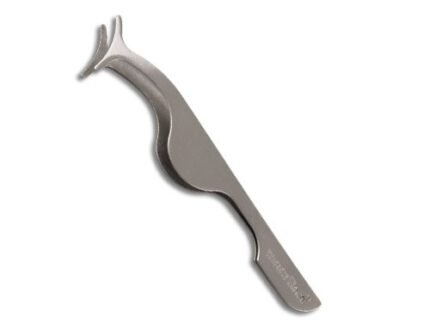Pinça profissional para aplicação de cílios postiços - Macrilan